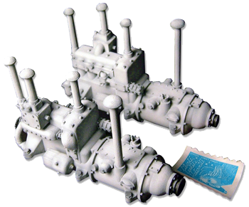 Pièce prototype imprimée en 3D